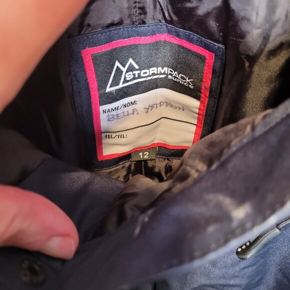 Like New Girls Stormpack Sunice Snowsuit - Size 12 - Picture 6 of 6